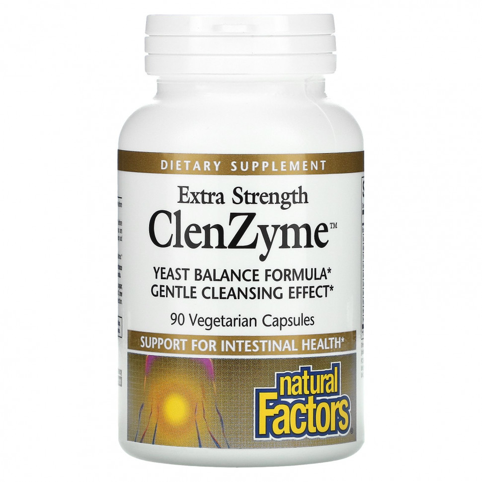 Natural Factors,  ClenZyme, 90      , -, 