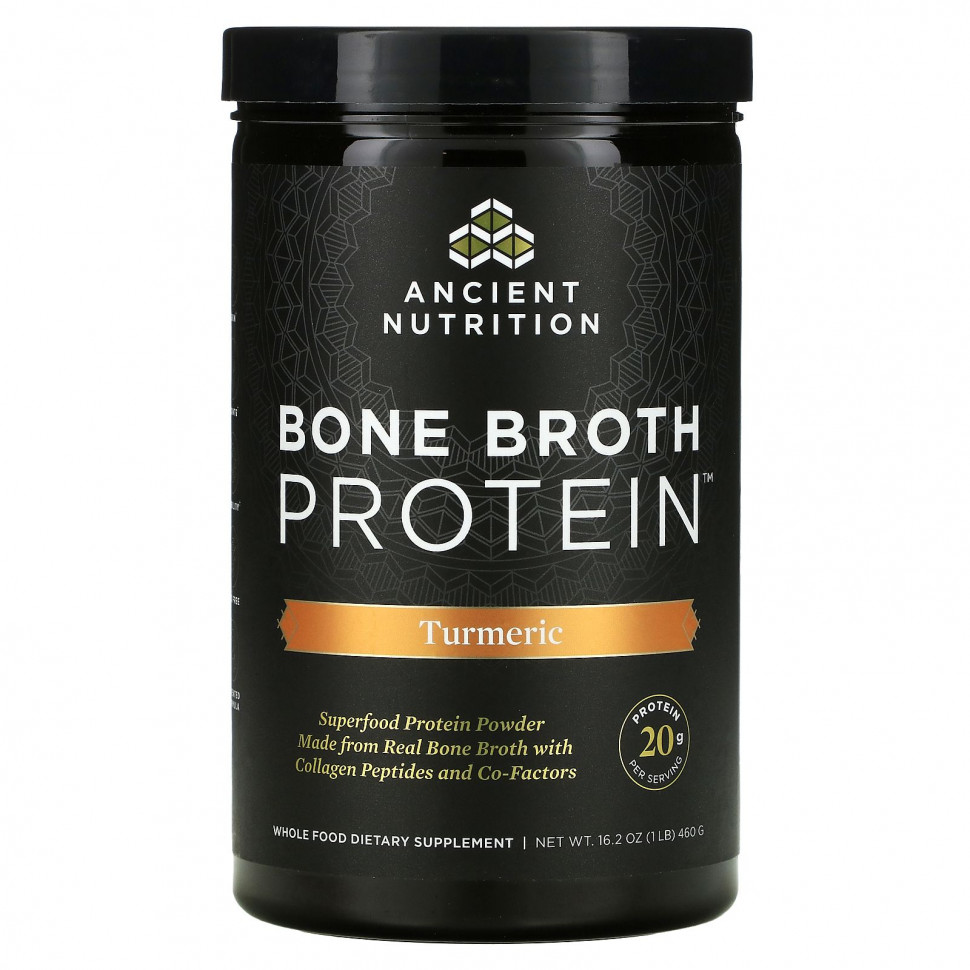 Dr. Axe / Ancient Nutrition, Bone Broth Protein, , 460  (1 )    , -, 