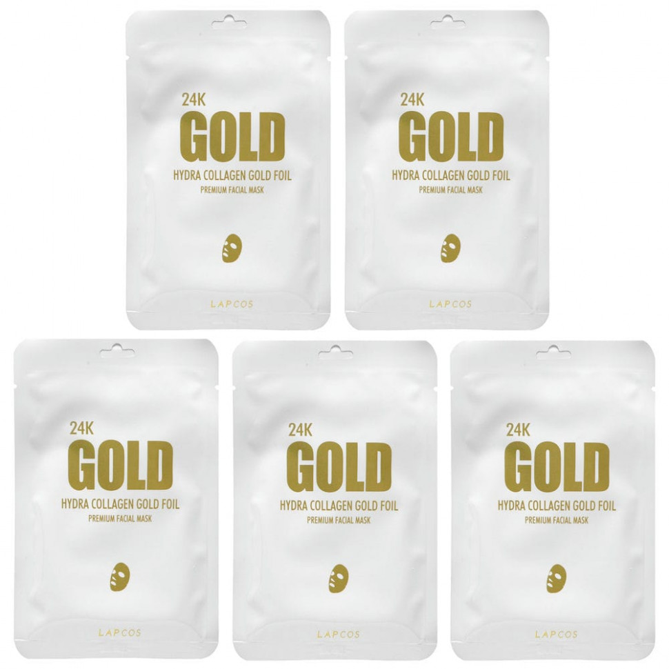 Lapcos, 24K Gold Hydra Collagen Gold Foil,      , 5 ., 25  (0,88 )    , -, 