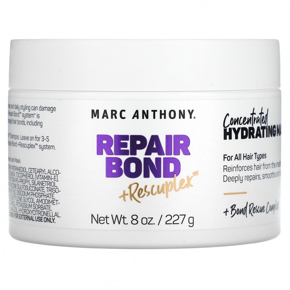 ���������� Marc Anthony, Repair Bond + Rescuplex, ����������������� ����������� ����� ��� �����, 227 � (8 �����)  Iherb (������)