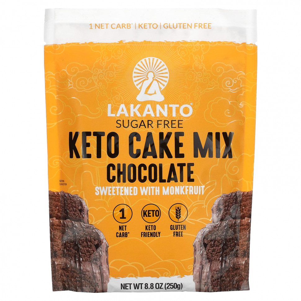 Lakanto, Keto Cake Mix, , 250  (8,8 )    , -, 