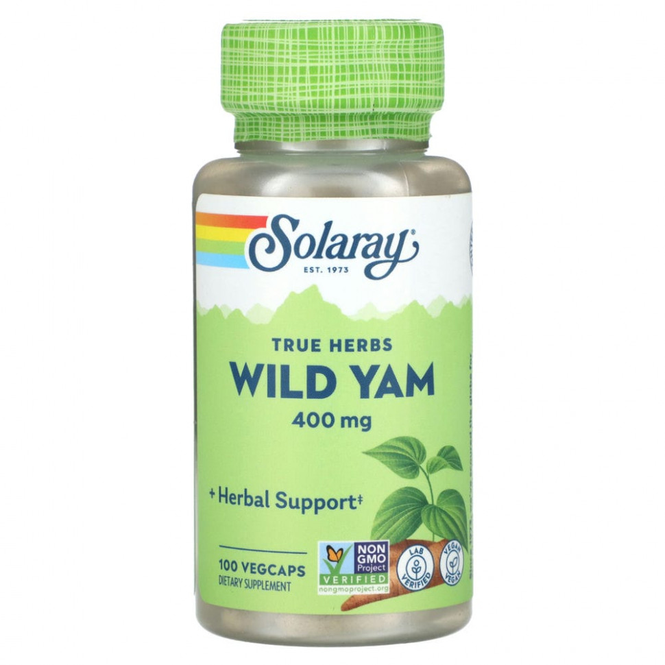 Solaray, True Herbs,  , 400 , 100      , -, 