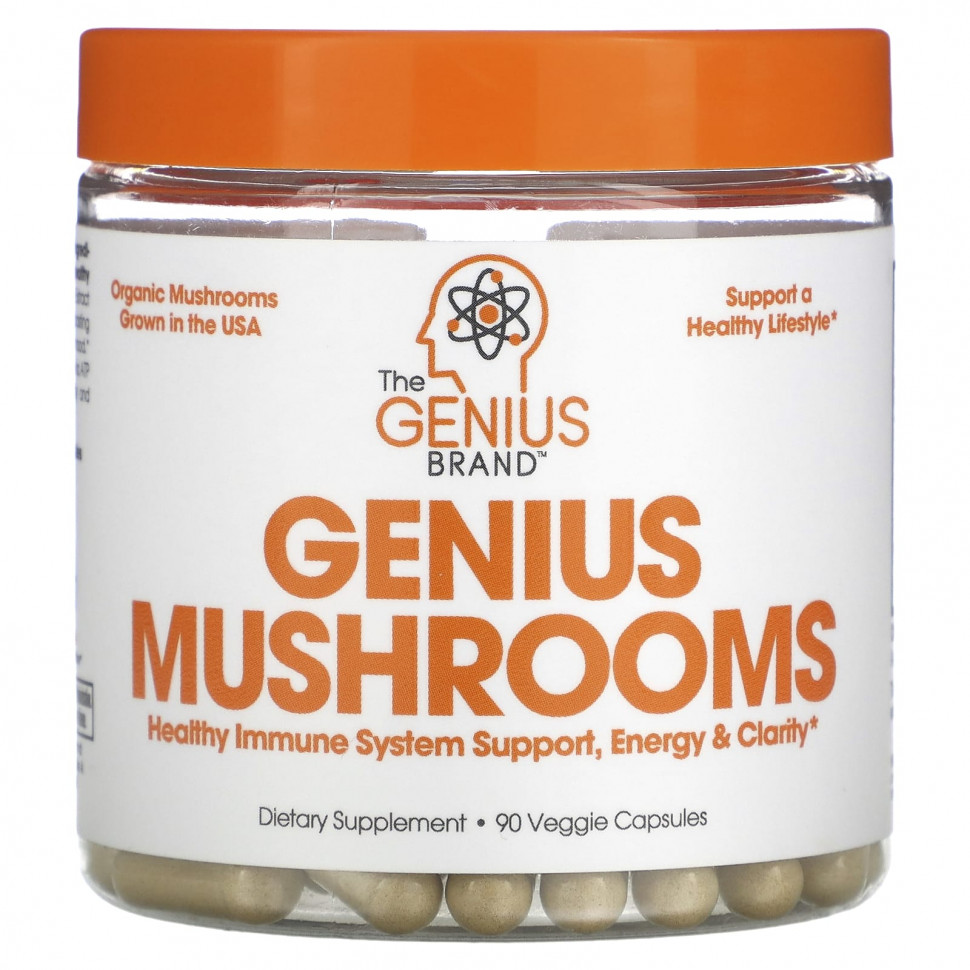 The Genius Brand, Genius Mushrooms, 90      , -, 