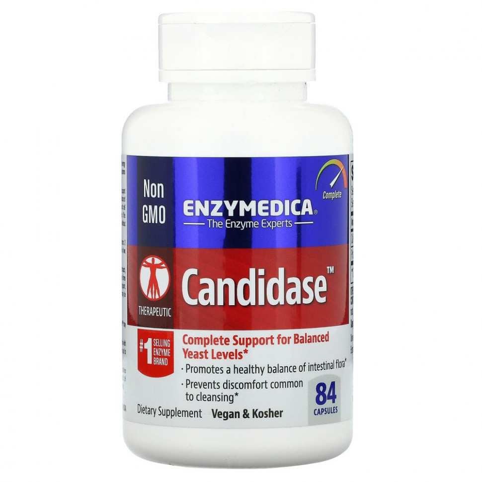 Enzymedica, Candidase, 84     , -, 