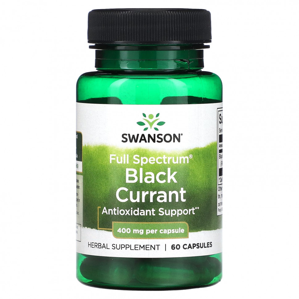 ���������� Swanson, ������ ��������� ������� �������, 400 ��, 60 ������  Iherb (������)