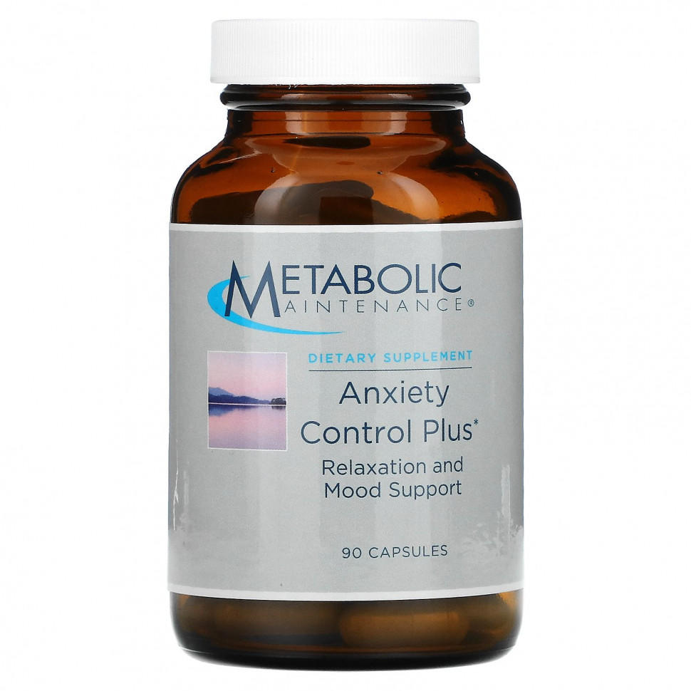  Metabolic Maintenance, Anxiety Control Plus, 90   Iherb ()