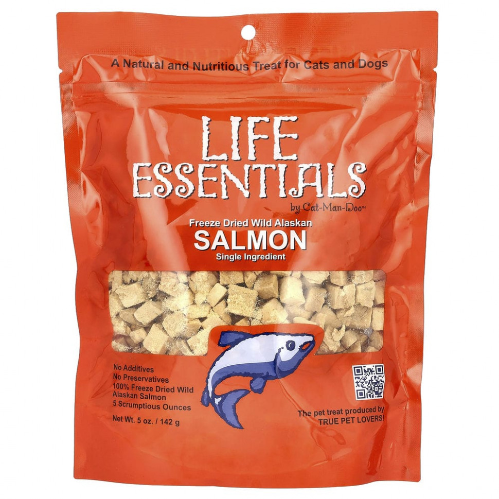 ���������� Cat-Man-Doo, Life Essentials, ��������� �� ���������������� ������ ������������ ������, ��� ����� � �����, 142 � (5 �����)  Iherb (������)