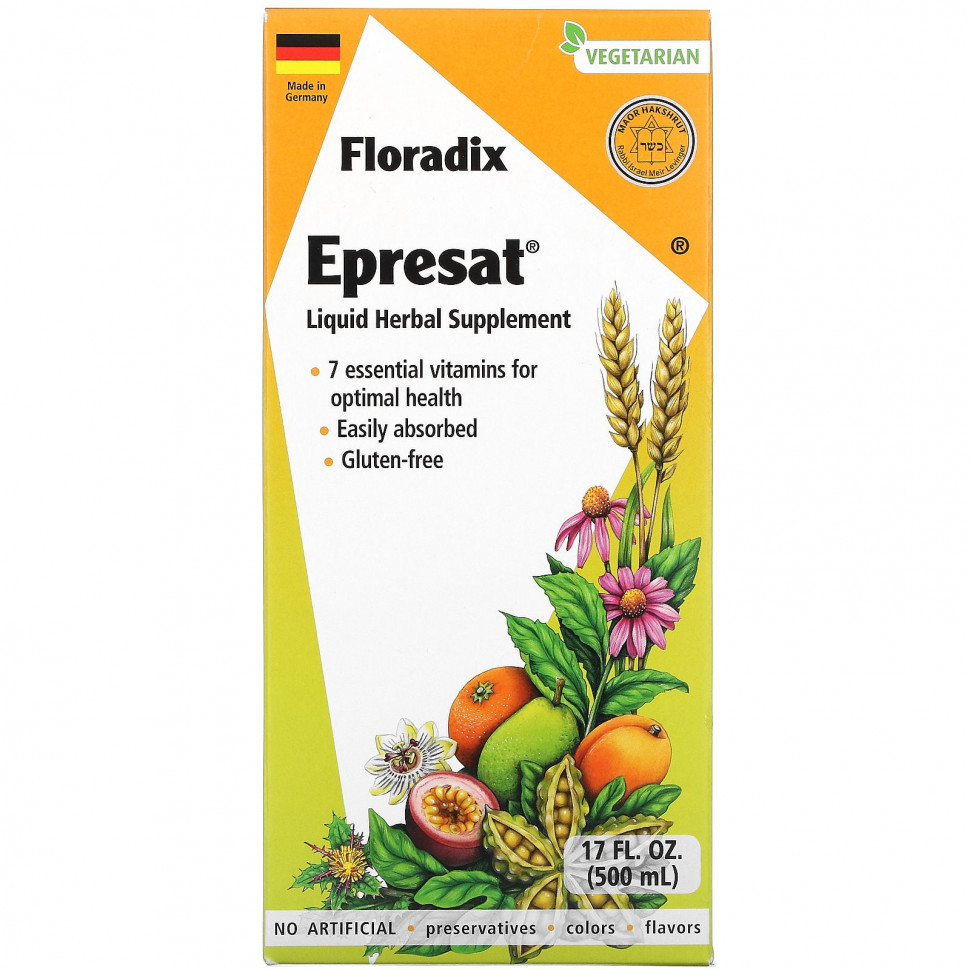  Gaia Herbs, Floradix, Epresat,   , 500  (17 . )  Iherb ()