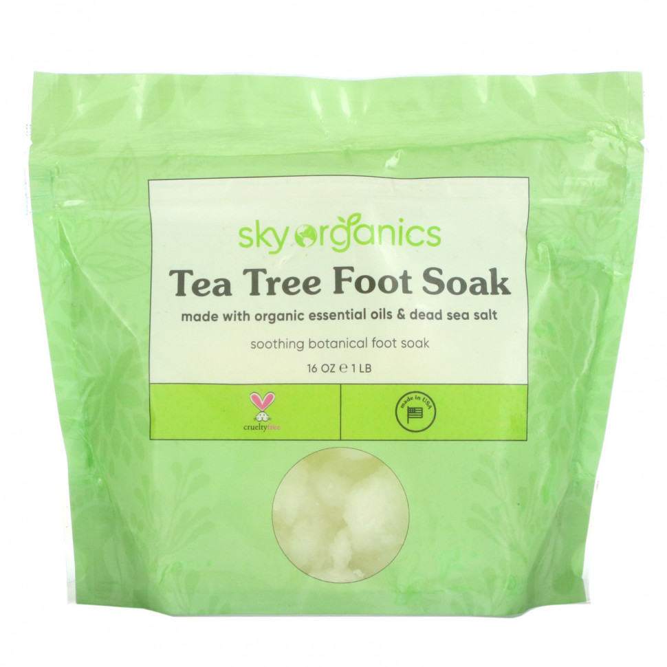 Sky Organics, Tea Tree Foot Soak,   , 1  (16 )    , -, 