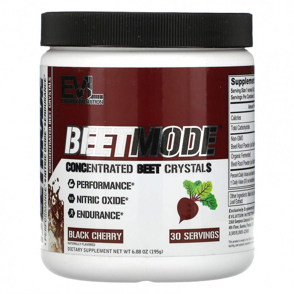 EVLution Nutrition, BeetMode,   , , 195  (6,88 )    , -, 