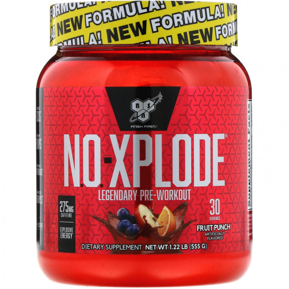 BSN, N.O.-Xplode, Legendary Pre-Workout,    , 555  (1,22 )    , -, 