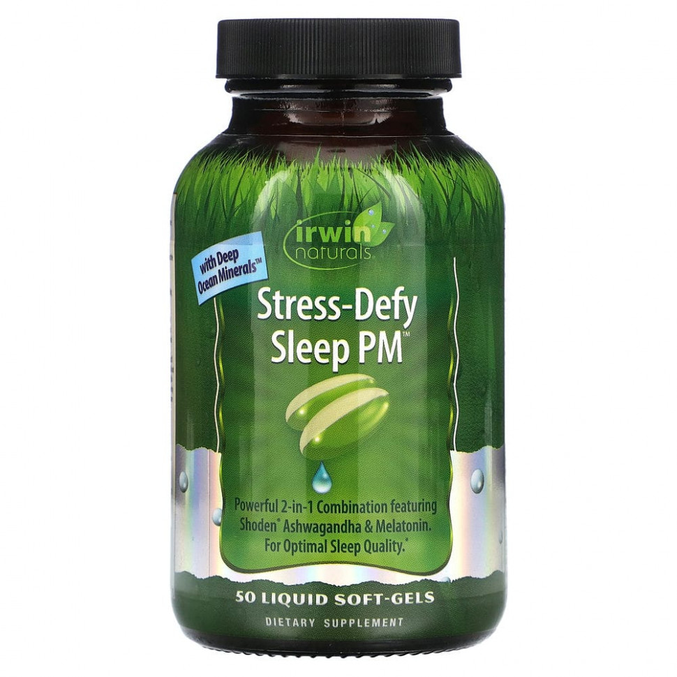  Irwin Naturals, Stress-Defy Sleep PM, 50    Iherb ()