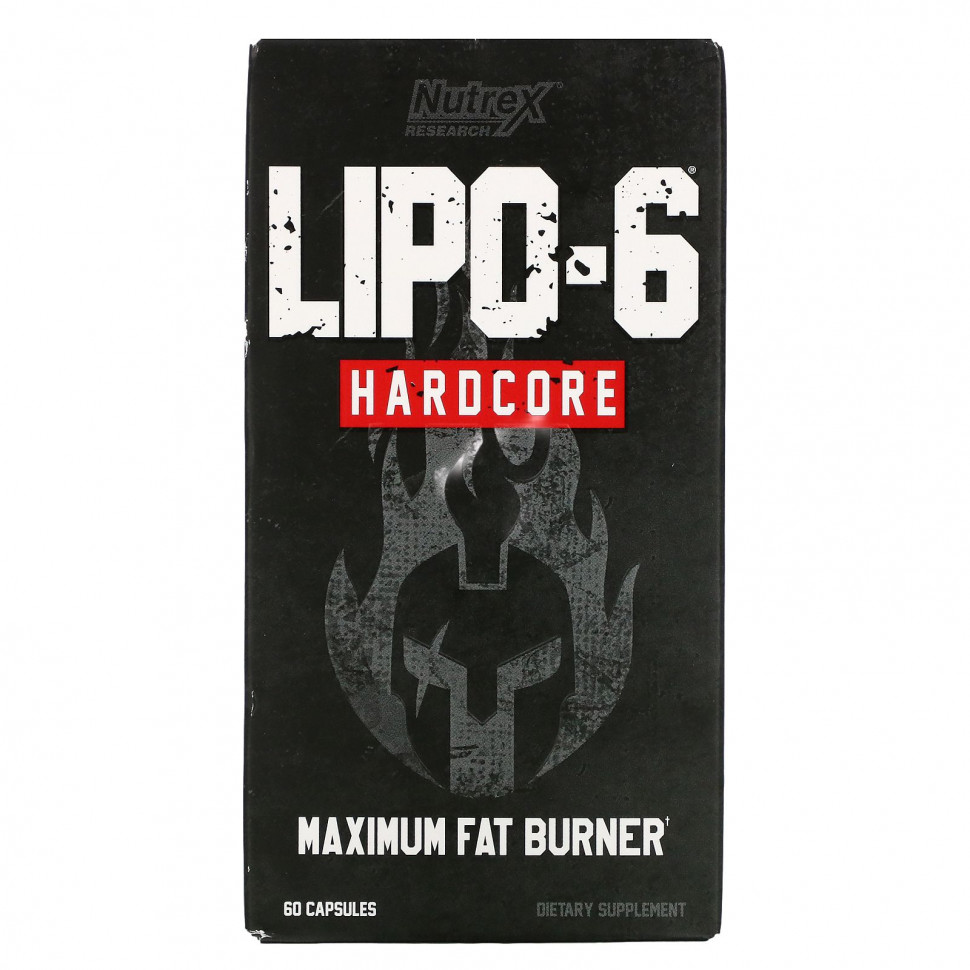 Nutrex Research, LIPO-6 Hardcore,    , 60     , -, 