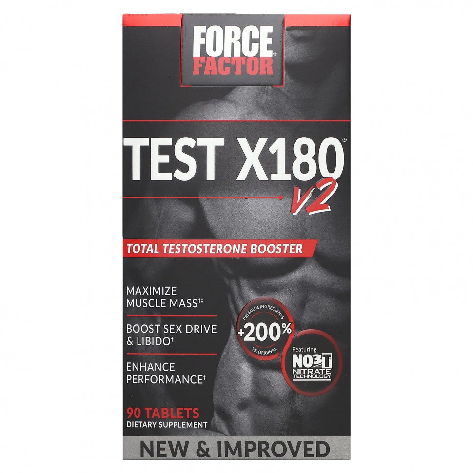 Force Factor, Test X180 V2,   , 90     , -, 