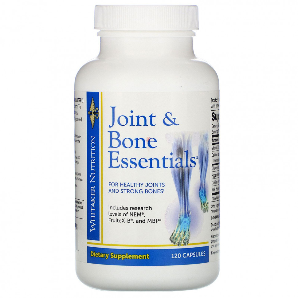 Whitaker Nutrition, Joint & Bone Essentials, 120     , -, 