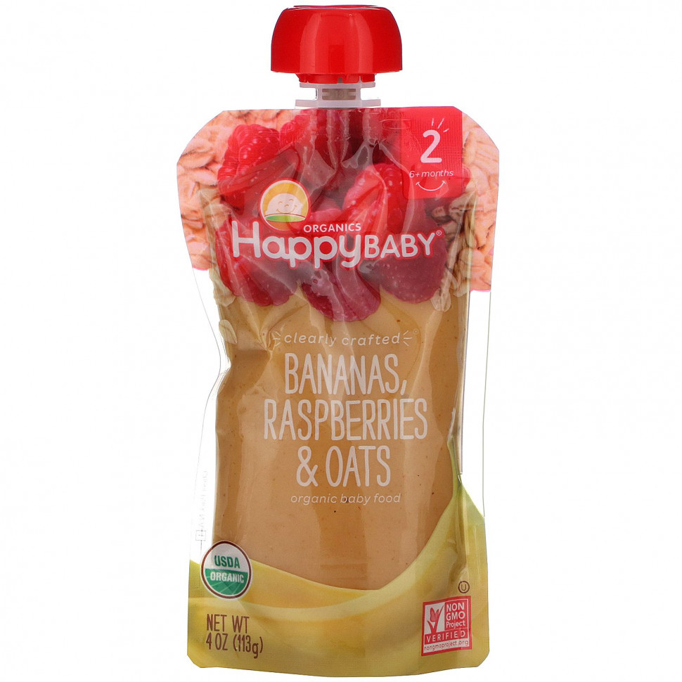 Happy Family Organics, Clearly Crafted,   ,  2,    6 , ,   , 113  (4 )    , -, 