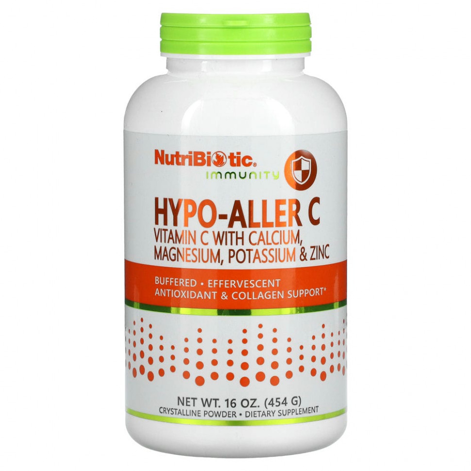 NutriBiotic, Immunity, Hypo-Aller C,  C  , ,   , 454  (16 )    , -, 