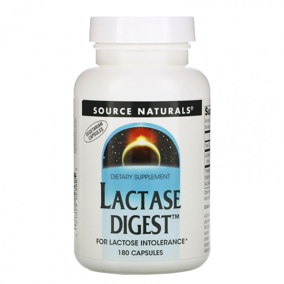 Source Naturals, Lactase Digest, 180     , -, 