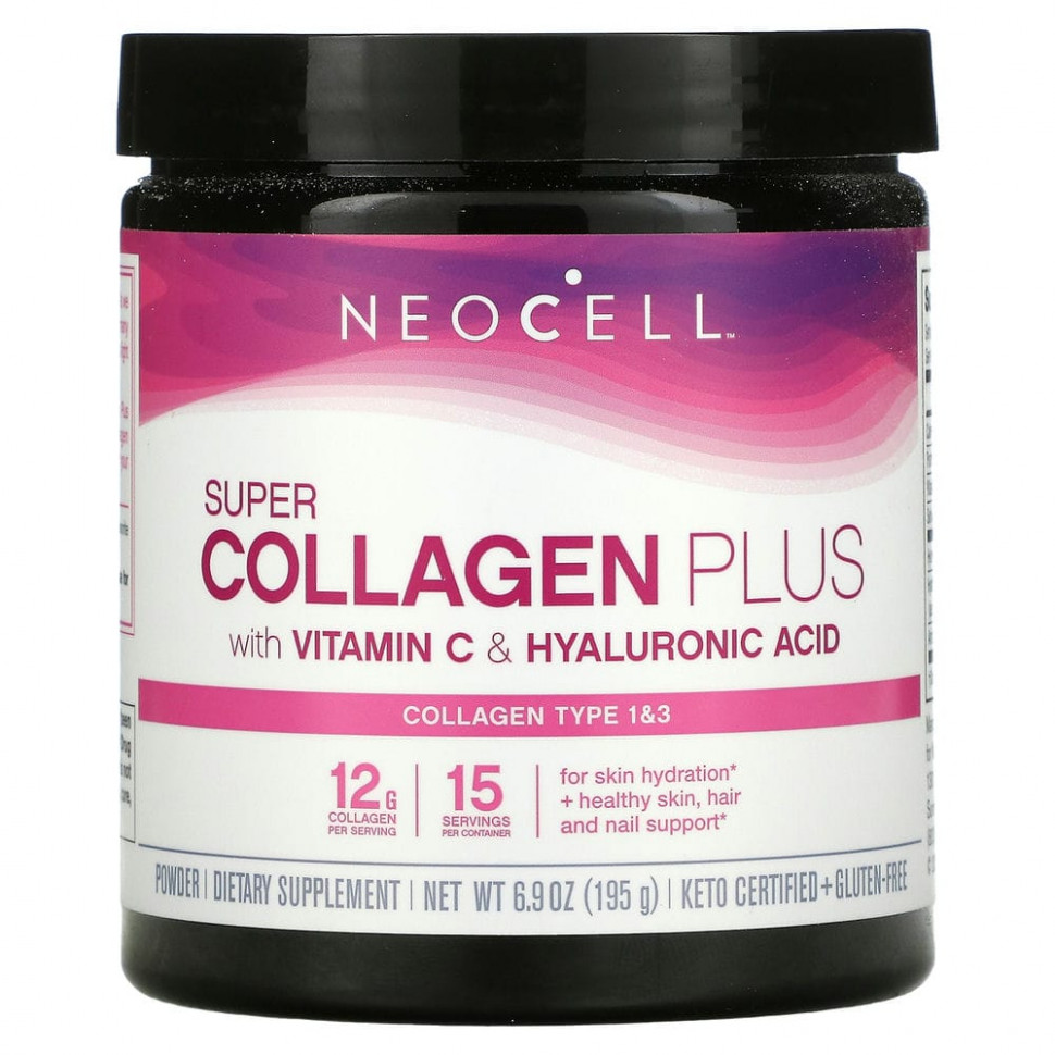 Neocell, Super Collagen Plus,    C   , 195  (6,9 )    , -, 