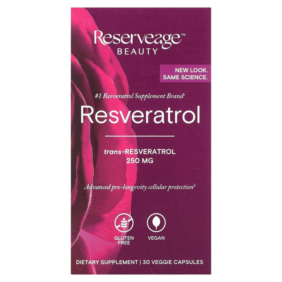 Reserveage Nutrition, , 250 , 30      , -, 