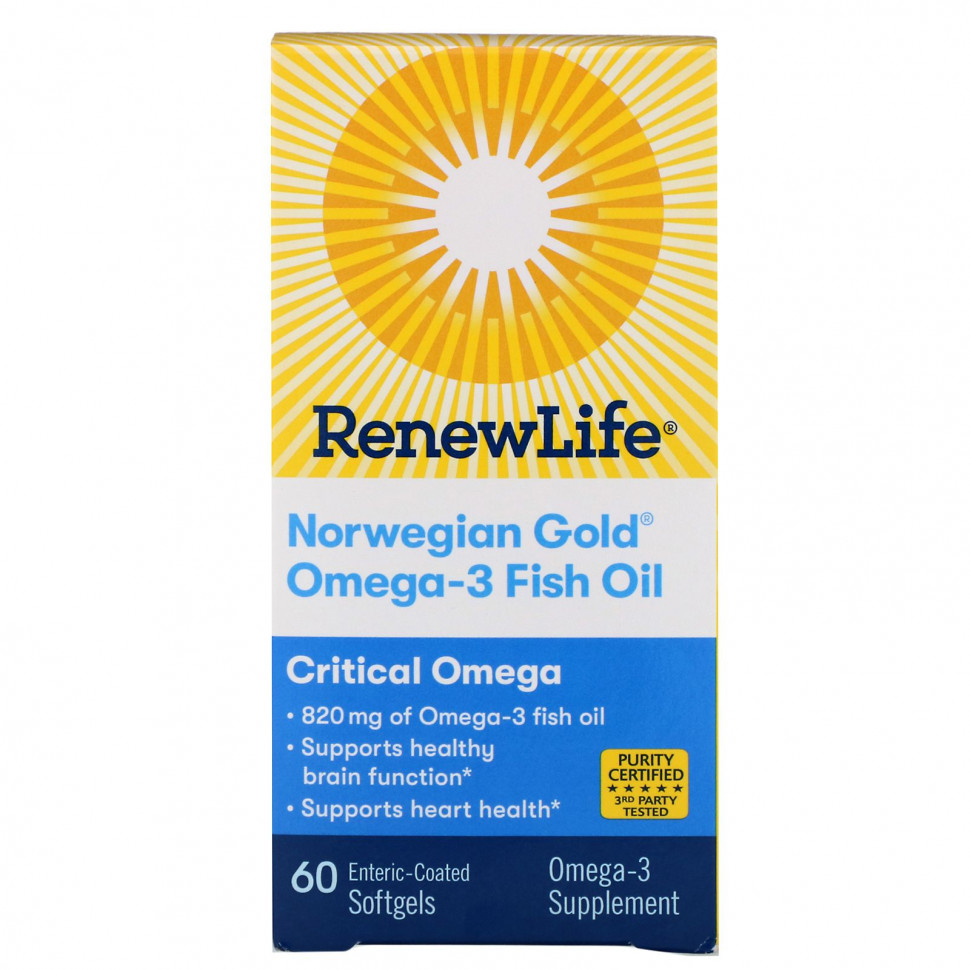  Renew Life, Critical Omega,   ,   , 60  ,     Iherb ()