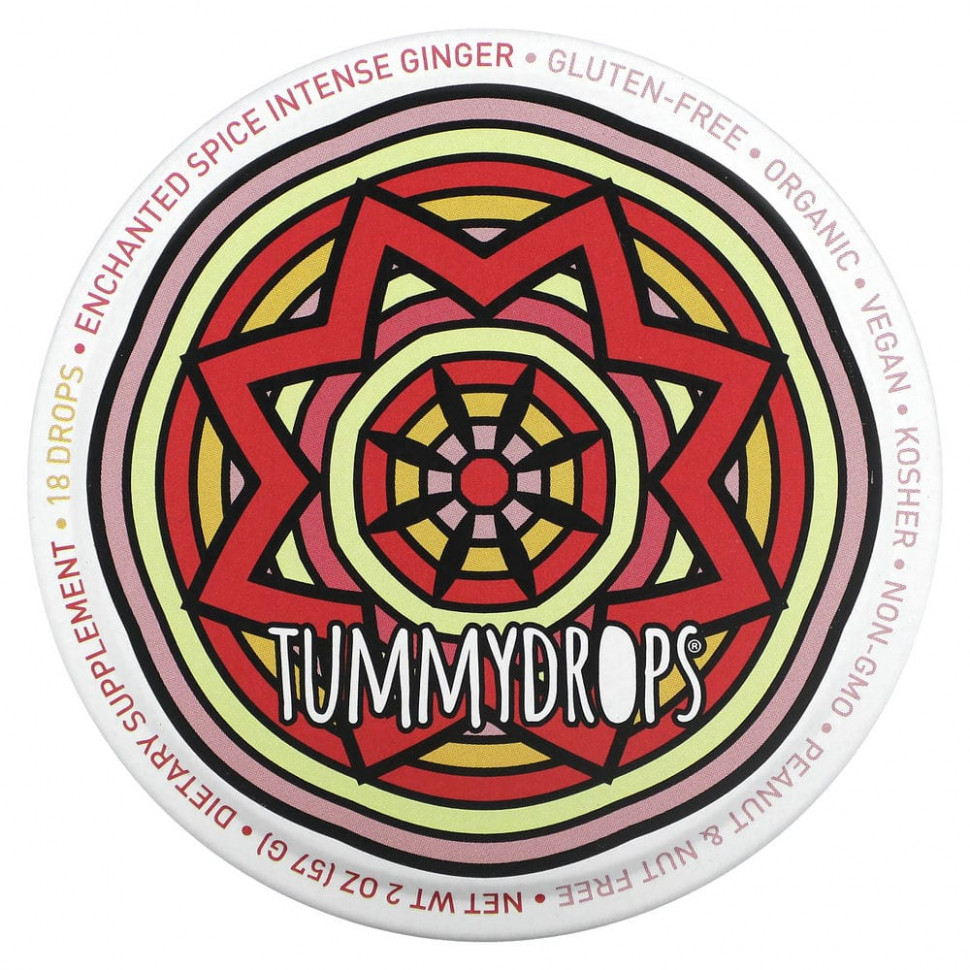 ���������� Tummydrops, Enchanted Spice, ����������� ����� � �������, 18 ������, 57 � (2 �����)  Iherb (������)