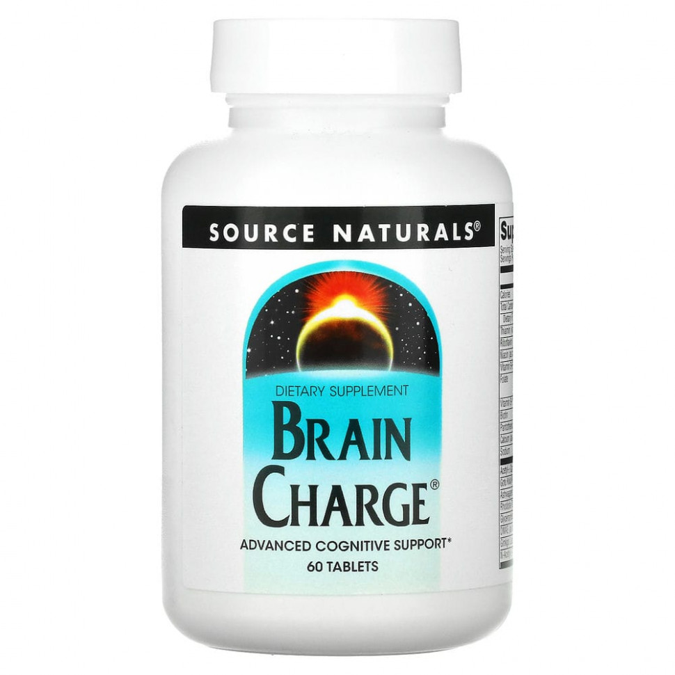 Source Naturals, Brain Charge, 60     , -, 