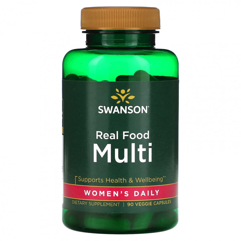 Swanson, Real Food Multi,    , 90      , -, 