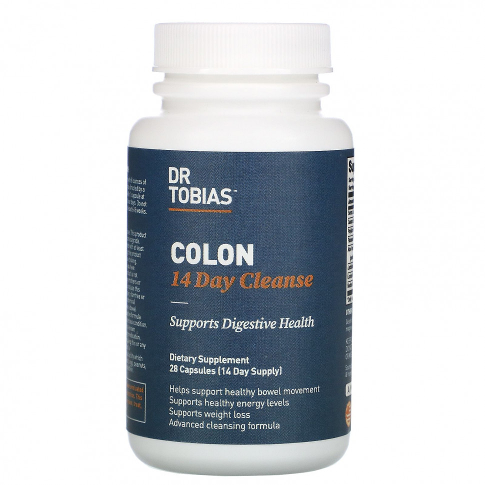 Dr. Tobias, Colon 14 Day Cleanse, 28     , -, 