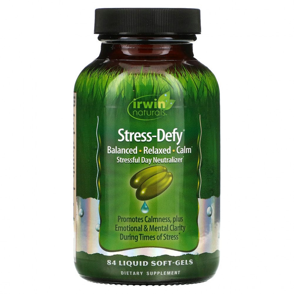  Irwin Naturals, Stress-Defy, 84     Iherb ()