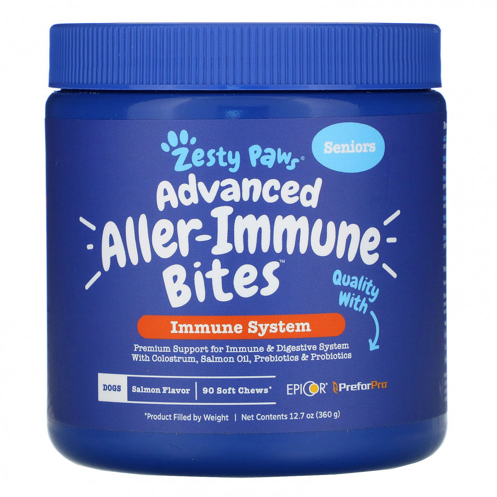 Zesty Paws, Advanced Aller-Immune Bites  ,  ,   ,   , 90  , 360  (12,7 )    , -, 