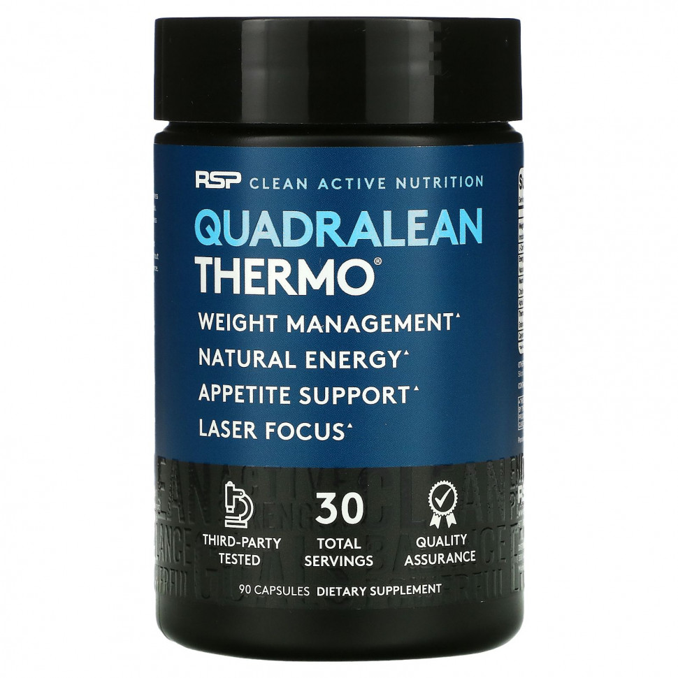 RSP Nutrition, Quadralean Thermo, 90     , -, 