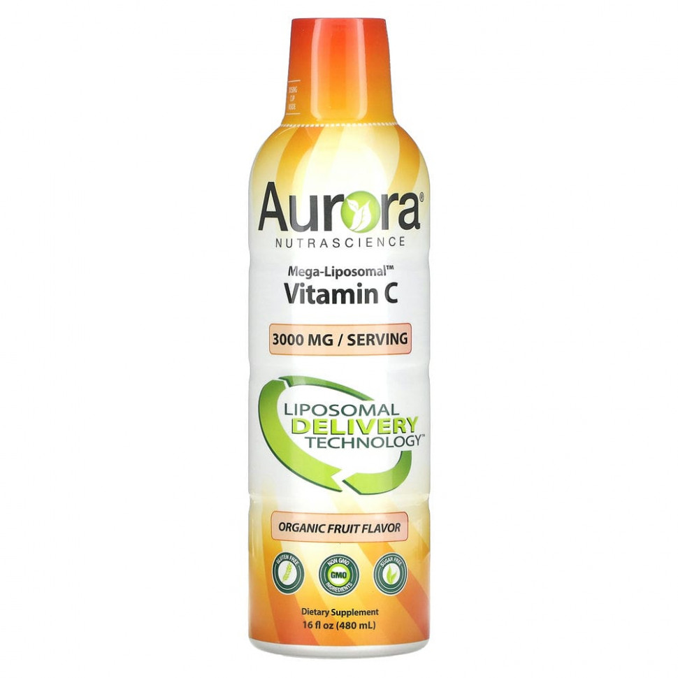 Aurora Nutrascience, Mega-Liposomal Vitamin C,   , 3000 , 480  (16 . )    , -, 