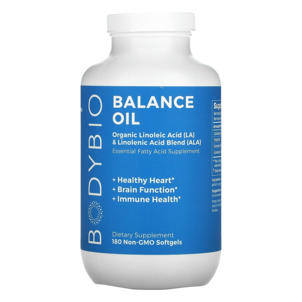 BodyBio, Balance Oil, 180        , -, 