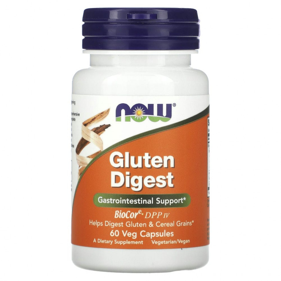 NOW Foods, Gluten Digest,    , 60      , -, 