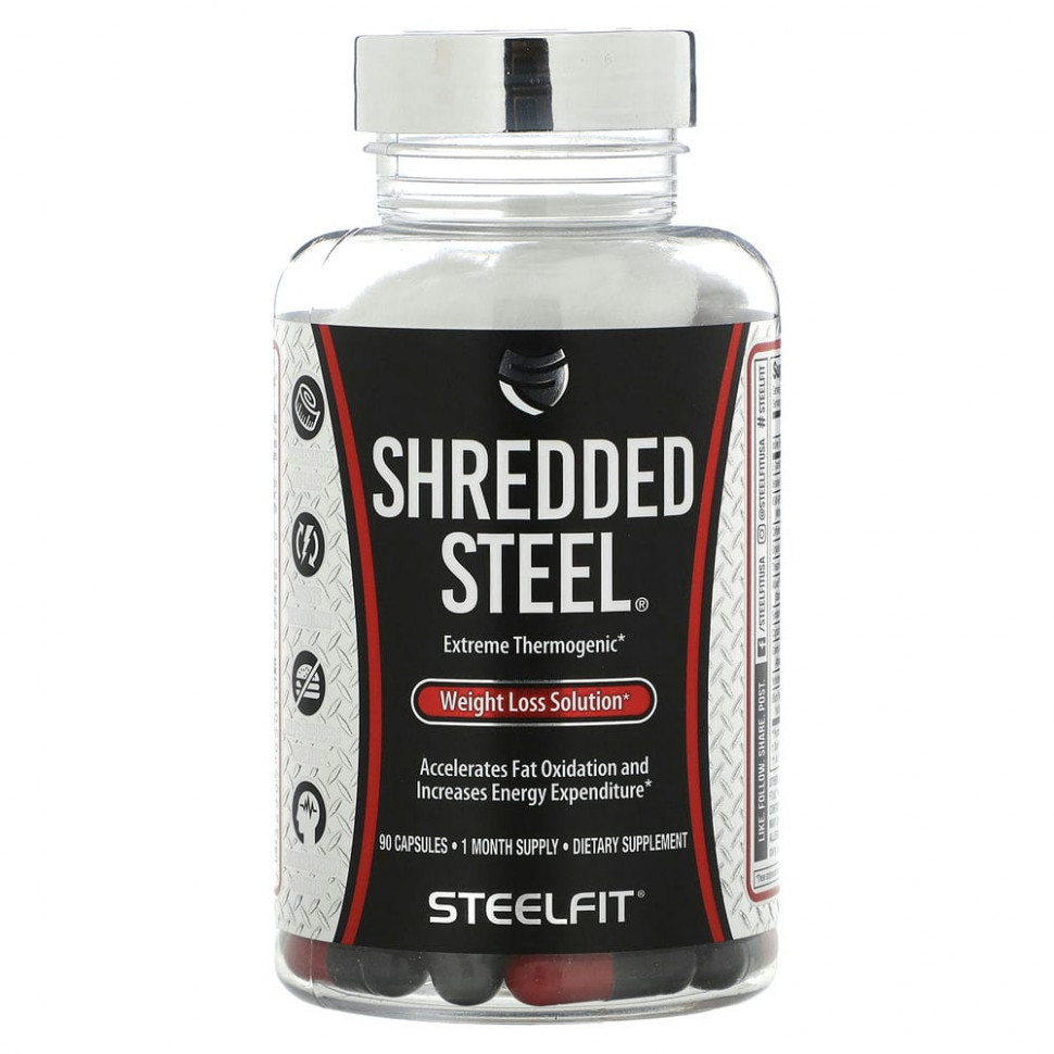 SteelFit, Shredded Steel,    , 90     , -, 