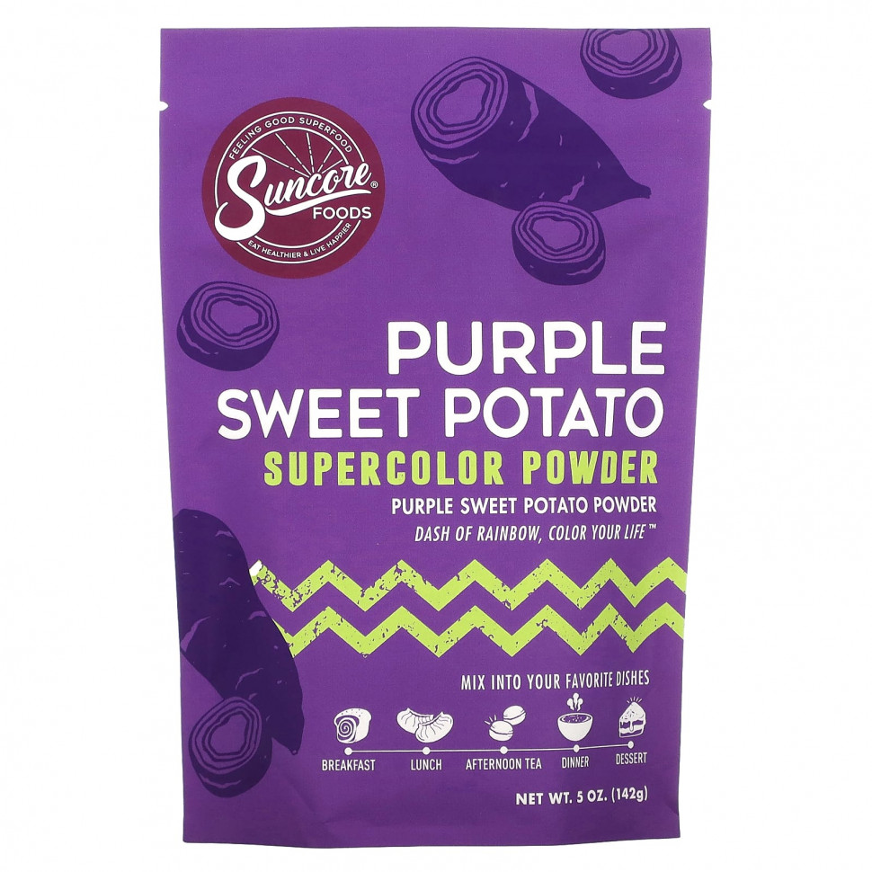 Suncore Foods, Purple Sweet Potato,  , 142  (5 )    , -, 