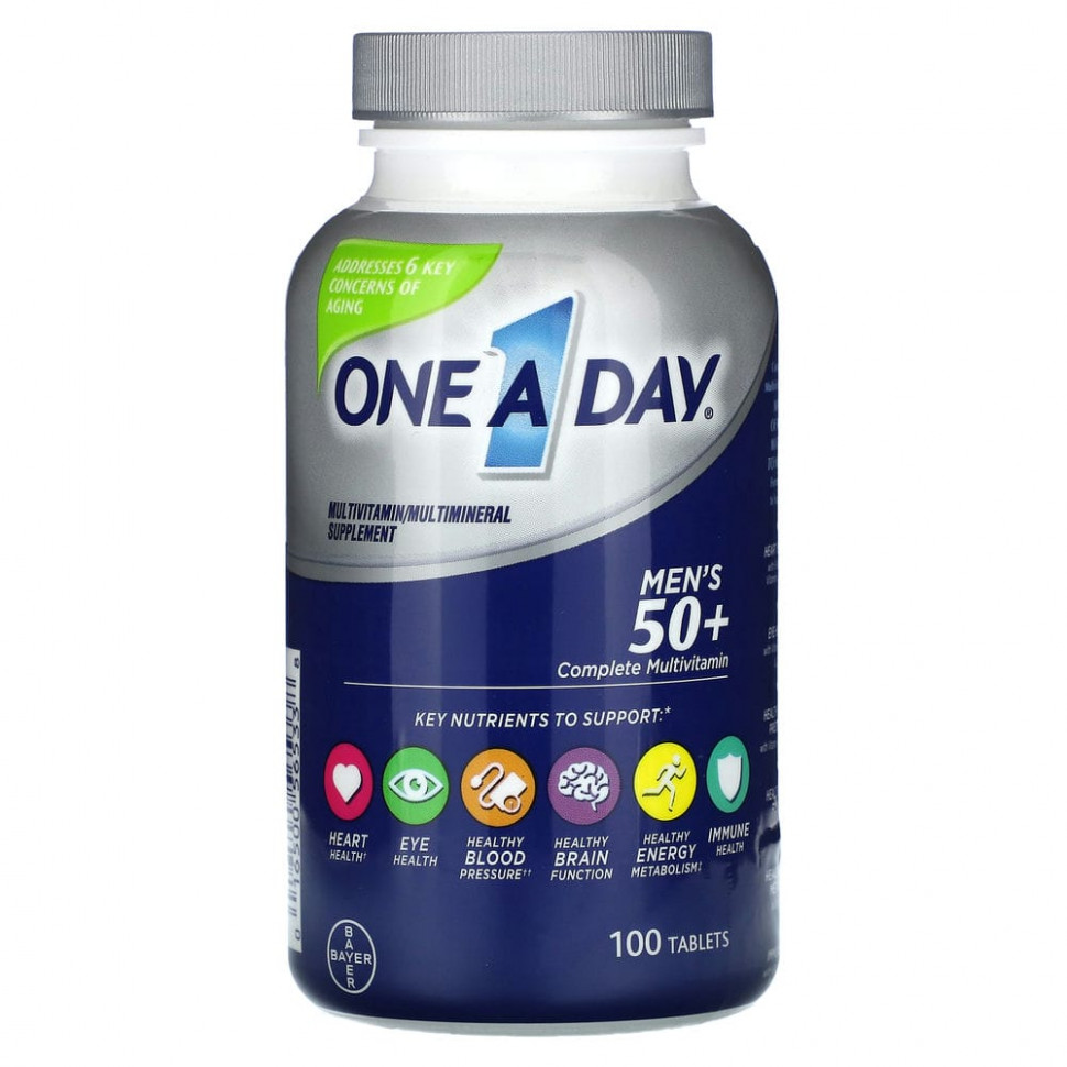 One-A-Day, Men's 50+, Healthy Advantage, / , 100     , -, 