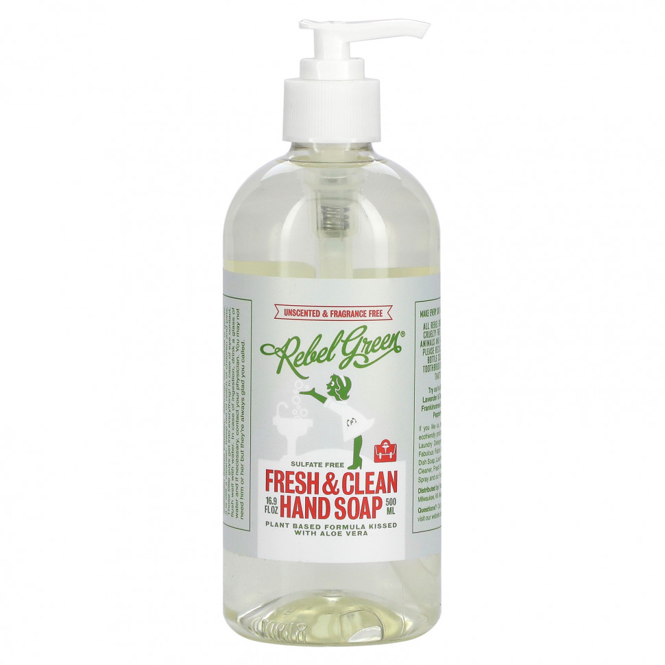 Rebel Green,    Fresh & Clean,  , 500  (16,9 . )    , -, 