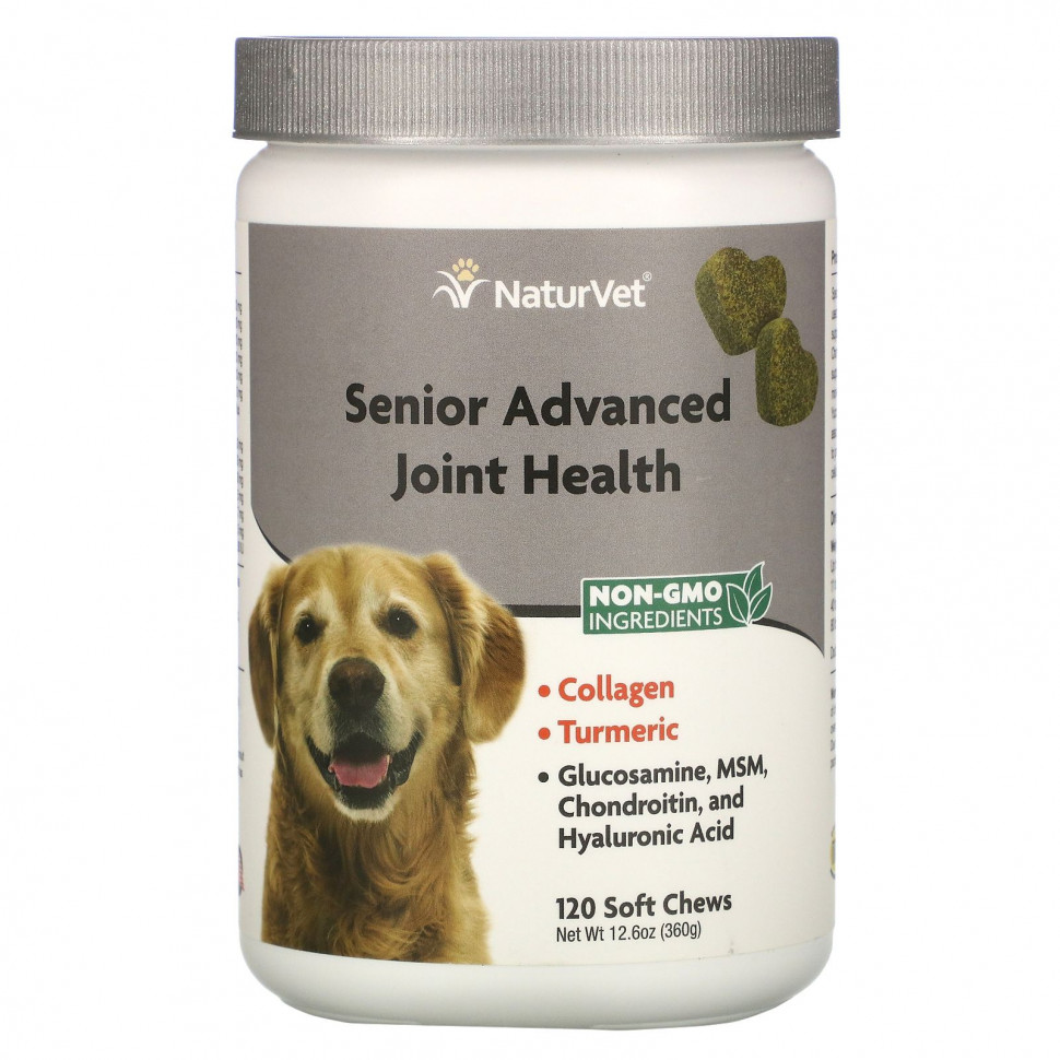 NaturVet, Senior Advanced Joint Health, 120   , 12,6  (360 )    , -, 