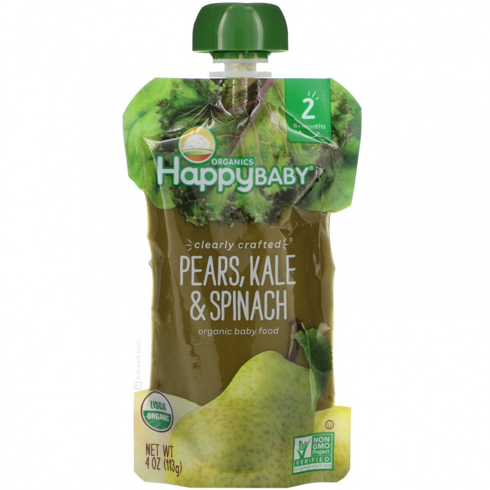 Happy Family Organics,   ,  2, Clearly Crafted, ,   ,    6 , 113  (4 )    , -, 