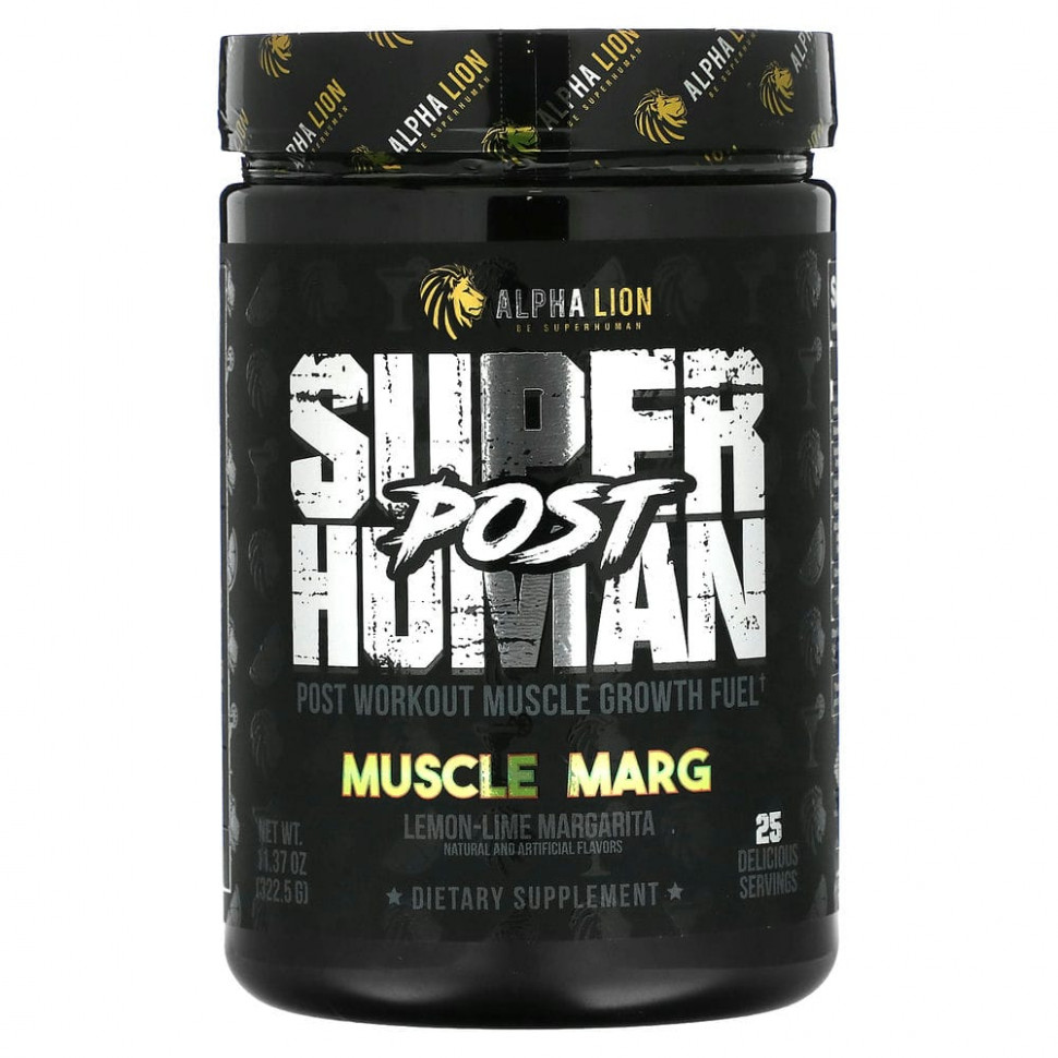 ALPHA LION, SuperHuman Post, Muscle Marg,     , 322,5  (11,37 )    , -, 