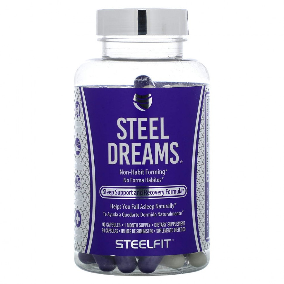  SteelFit, Steel Dreams, 90   Iherb ()
