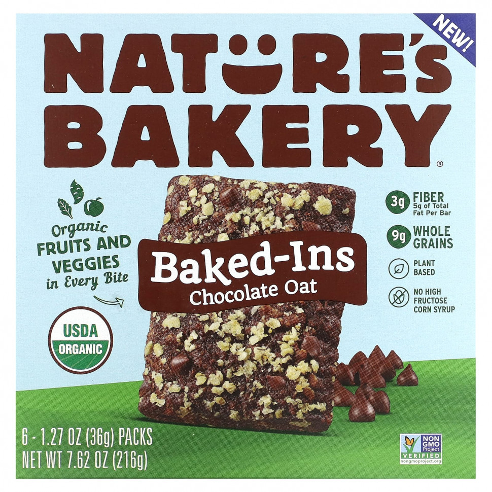 Nature's Bakery, Baked-In,  , 6   36  (1,27 )    , -, 