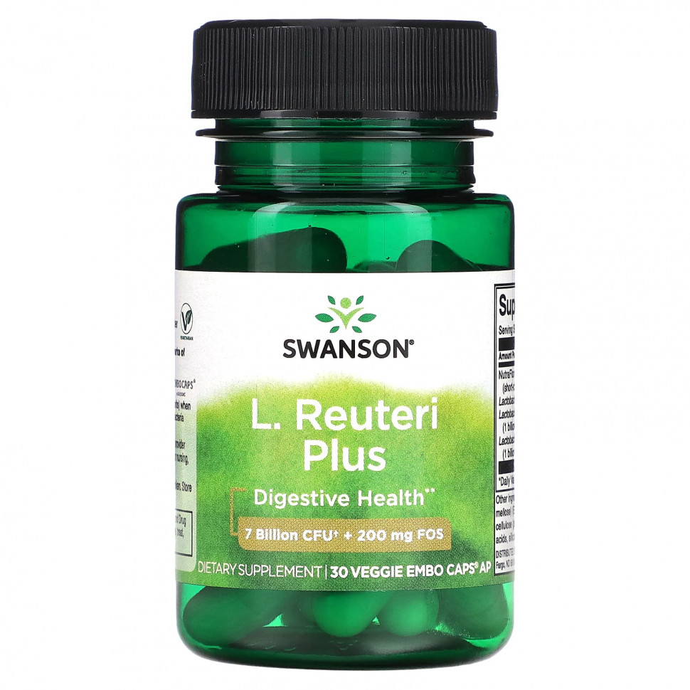  Swanson,   (L. acidophilus), Reuteri Plus, 30      Iherb ()