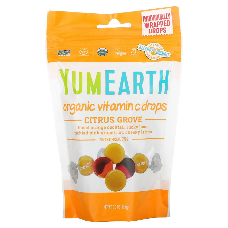 YumEarth,      Citrus Grove, 93,5  (3,3 )    , -, 