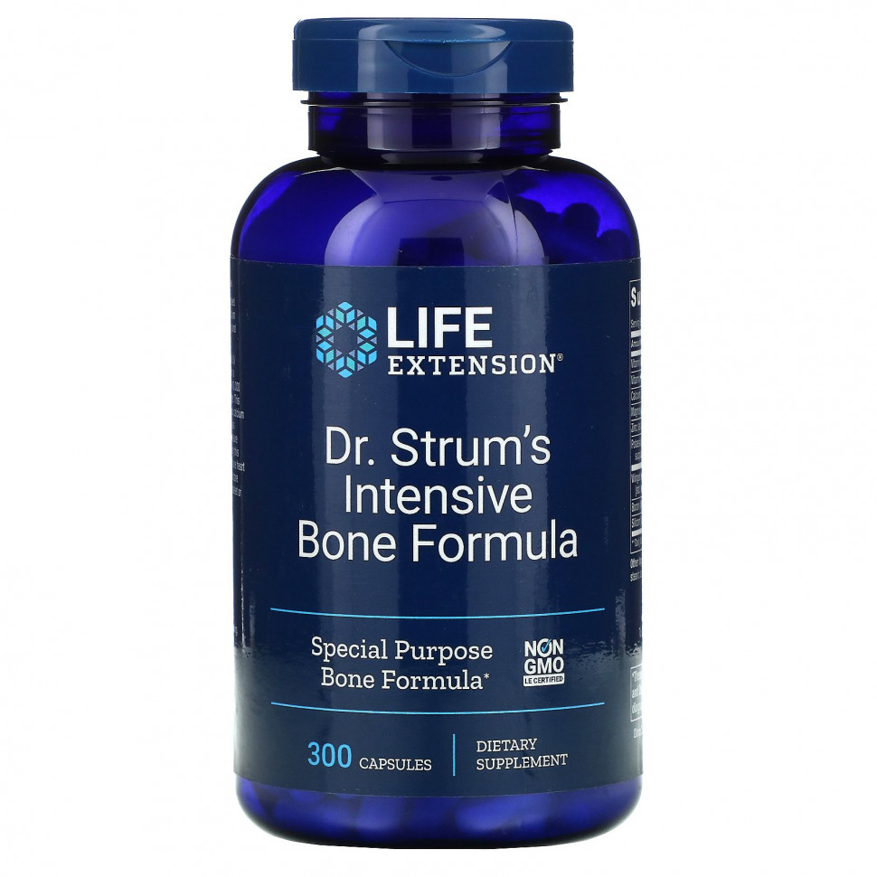 Life Extension,  Strum's Intensive Bone Formula,    , 300     , -, 