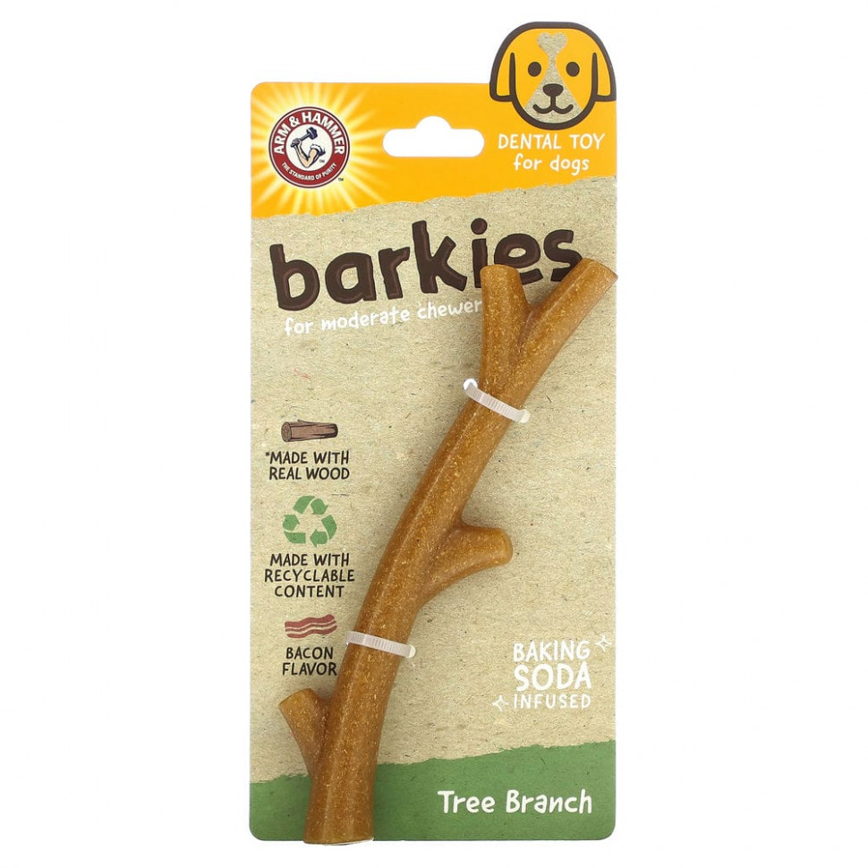 Arm & Hammer, Barkies for Moderate Chewers,    ,  , , 1     , -, 