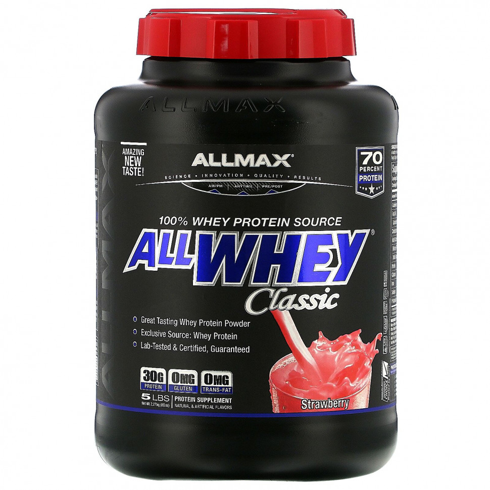 ALLMAX Nutrition, AllWhey Classic, 100%  , , 5  (2,27 )    , -, 