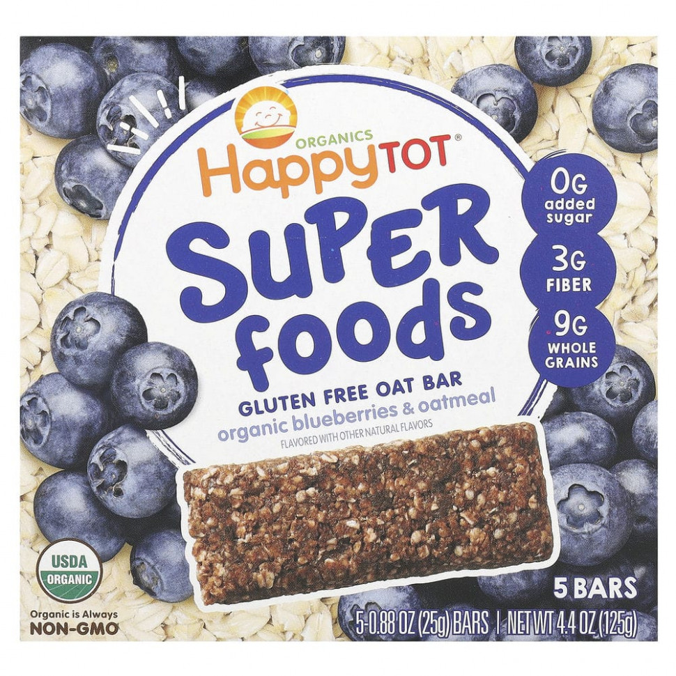 Happy Family Organics, Organics Happy Tot, ,   ,    , 5 , 25      , -, 